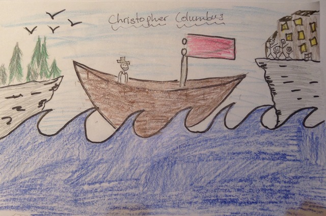 Christopher Columbus Discovers America