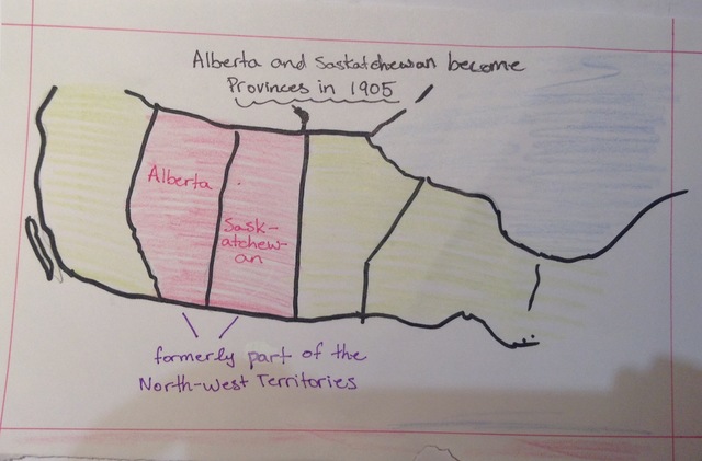 Saskatchewan and Alberta are Created