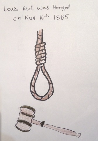 Louis Riel is Hanged