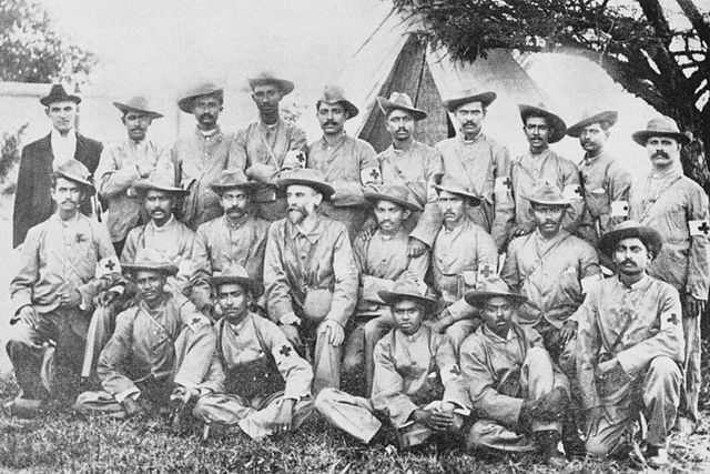 Gandhi Organizes Ambulance Corps for Boer War