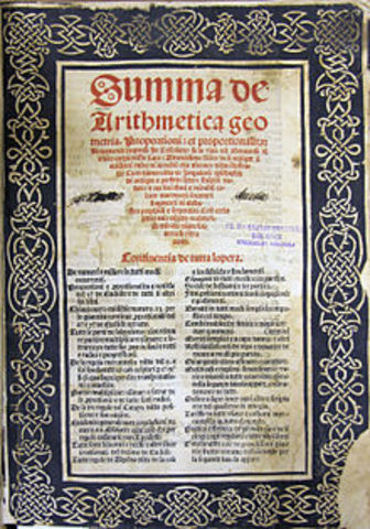 Summa de arithmethica, geometria, proportioni et preportionalita