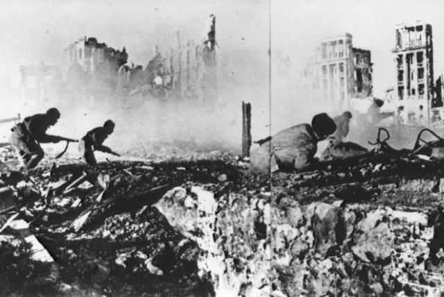 Russia defeats Germany at Stalingrad