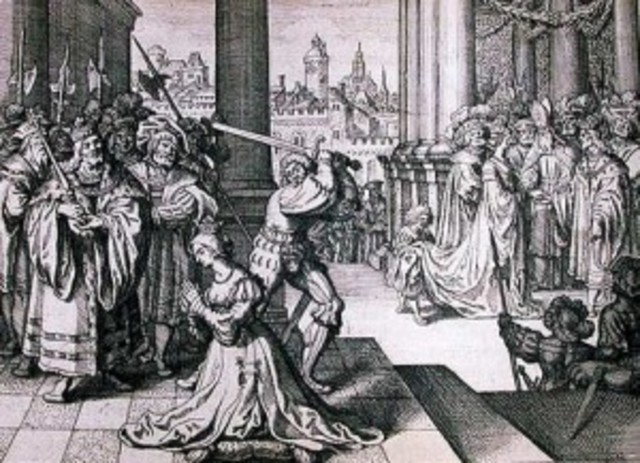 Anne Boleyn is executed