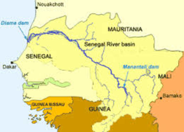 Senegal River -> Guinea