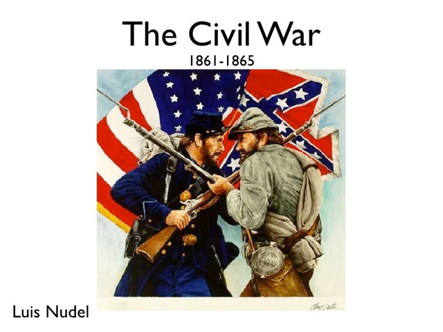1861 Civil war begins