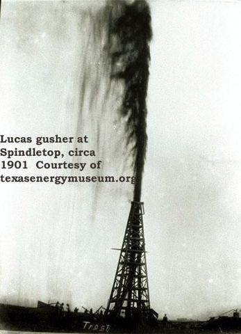 Discovery Of Oil at Spindle-top