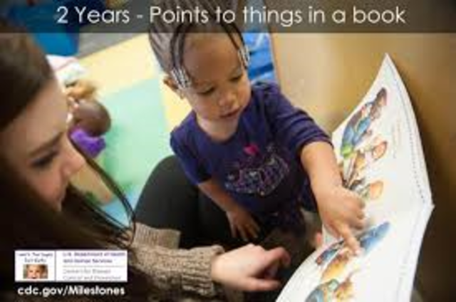 Points to things in books