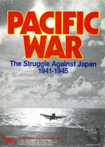 Start of the war in Pacific Theater