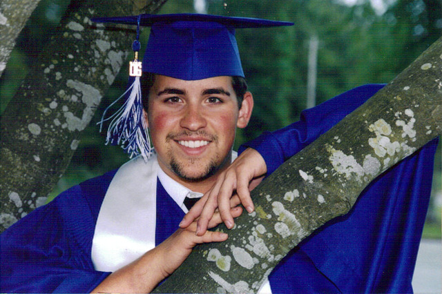 Austin graduated from Baker High School.