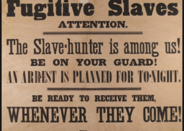 Fugitive Slave laws