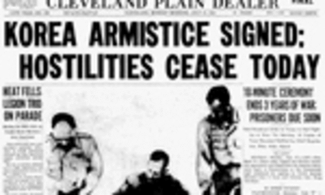 Korean War: Conflict Ends