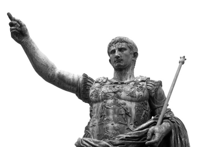 Caesar Augustus becomes emperor