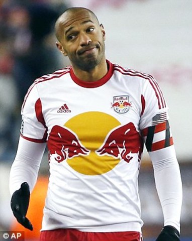 Thierry Henry Transfert a les NY Red Bulls pour un Transfert Gratuit