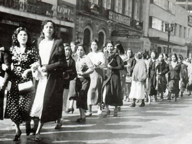 Eva goes on a strike