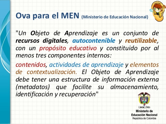2012 MEM y los RECURSOS EDUCATIVOS DIGITALES