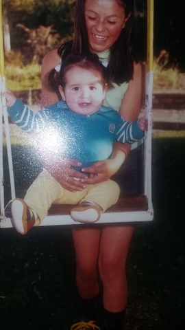 Jugando con mi hermanita