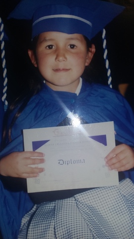 Me gradué de Pre escolar