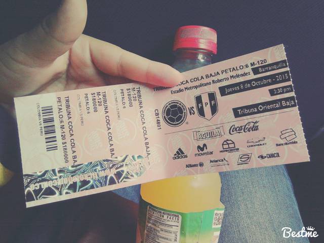 Vi a la selección Colombia