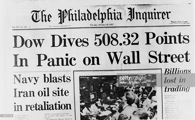 Stock market plunges