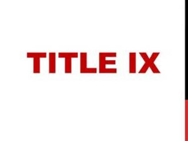 Nixon's Presidency: Title IX