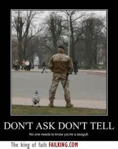 Clinton's Presidency: Don't Ask Don't Tell