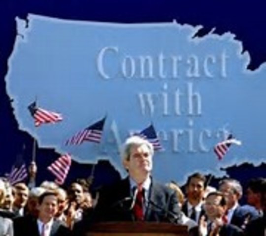 Clinton Presidency: Contract with America