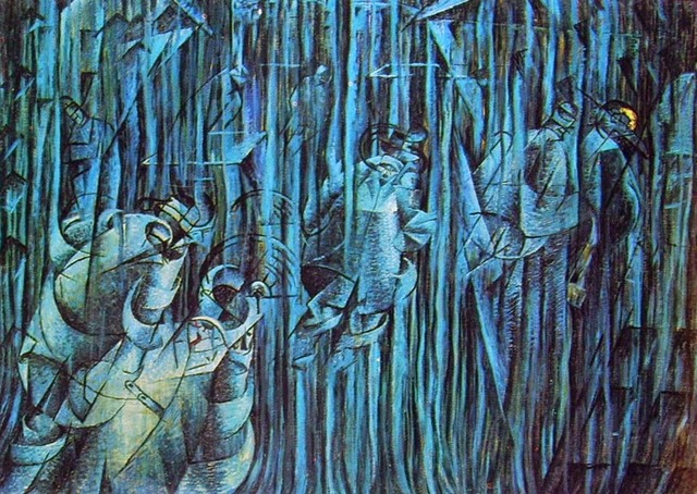 Stati d'animo: Quelli che restano (II versione), Boccioni
