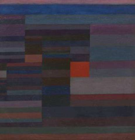 Fuoco nella sera, Klee