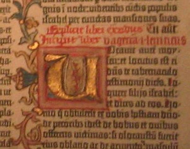 First printed book, the Gutenberg Bible is published