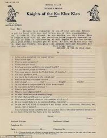 1868 El grupo publica su "Organización y principios"