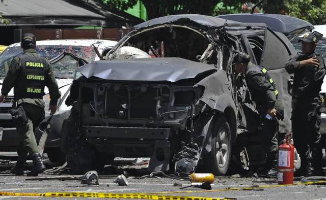 Atentado contra Fernando Londoño en Bogotá