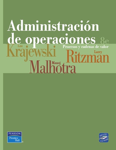 Definición de proceso de Krajewky y Ritznan