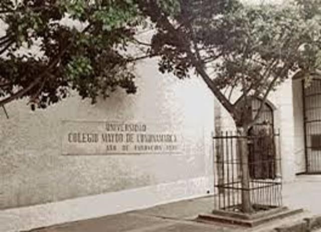 Programa de Trabajo social en el Colegio Mayor de Cundinamarca.