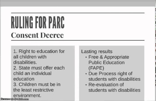 PARC Vs. Pennsylvania
