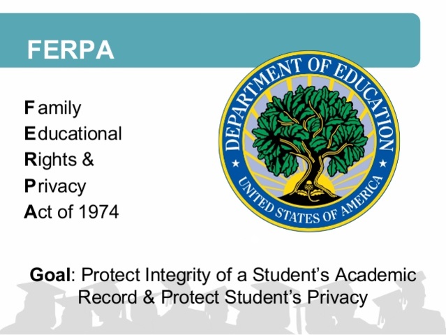 The Family Educational Rights and Privacy Act (FERPA)