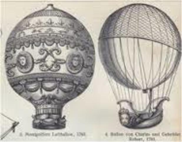 Joseph y Etienne Matgolfier inventan el globo aerostatico