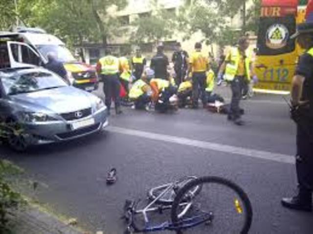 Accidente en Bicicleta