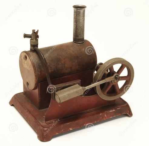 SE CREA EL MOTOR A VAPOR