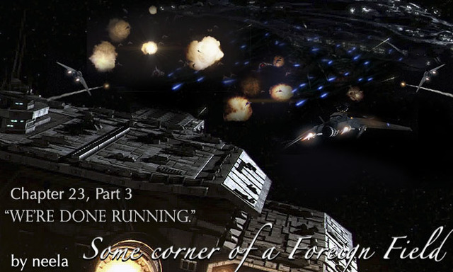 DAY 308, part 2: "We're done running."