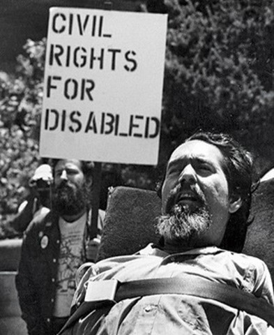 Ed Roberts began the Disability Rights Movement