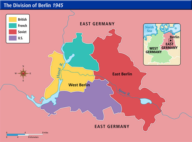 Berlin Blockade Begins