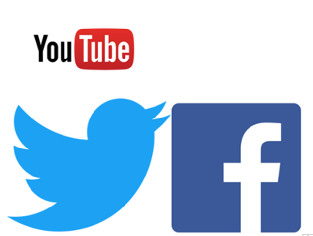 Tutorias sobre el uso de Facebook, Twitter y YouTube Live