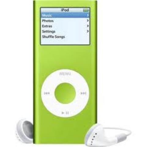 Reproductor portatil de musica y video digital Ipod nano