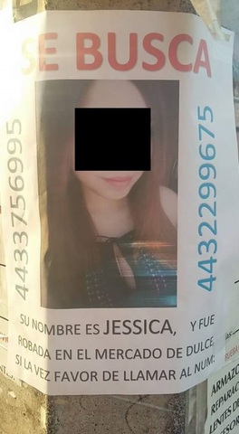 CAPÍTULO 1: DESAPARECE JESSICA Y SUS FAMILIARES INICIAN SU BÚSQUEDA