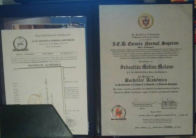 MI GRADO COMO BACHILLER