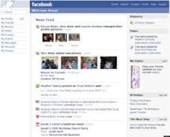 Newsfeed launch