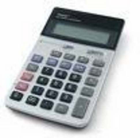 Microprocesador: primera calculadora de bolsillo