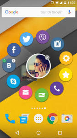 Aparición de los widget's