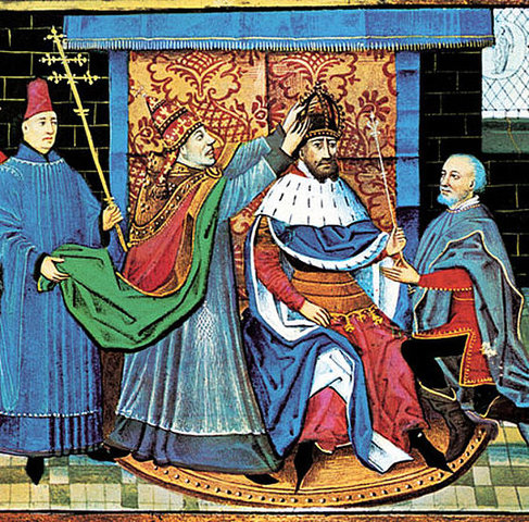 Coronación de Carlomagno