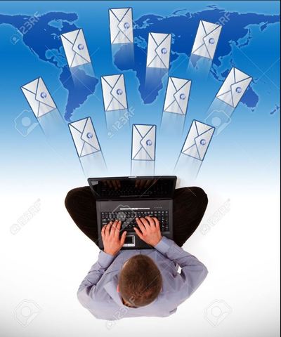 sending by email